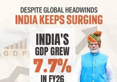 India’s Economy Surges 7.8% in Q1 FY27, Retaining Global Growth Crown Despite Geopolitical Volatility