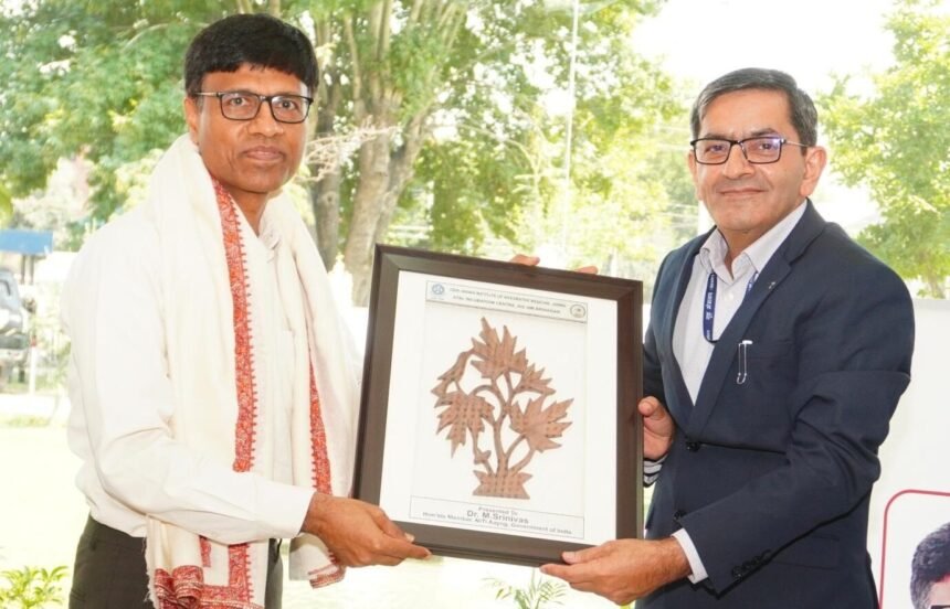 J&K Demonstrating Strong Growth Across Sectors, Key Focus on Commercializing Scientific Innovations: NITI Aayog Member Dr. M Srinivas