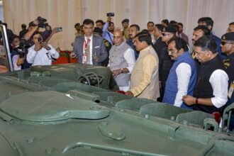 Rajnath Singh Hails Main Battle Tanks as Border ‘Iron Wall’, Launches ₹472-Crore Overhaul Hub in Jabalpur