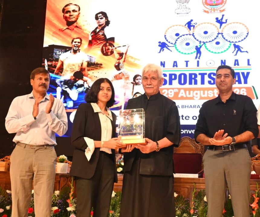 Sports Most 'Honest Teacher' in Life, Playing Field Never Lies: LG Manoj Sinha