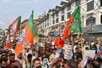 BJP Unleashes Massive Protest in Srinagar: 4 Key Failures That Stalled the Omar Abdullah Govt