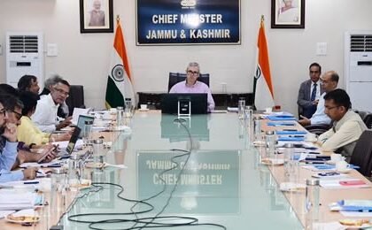 CM Omar Abdullah Chairs High-Level Meet to Review Master Plans of Jammu, Srinagar
