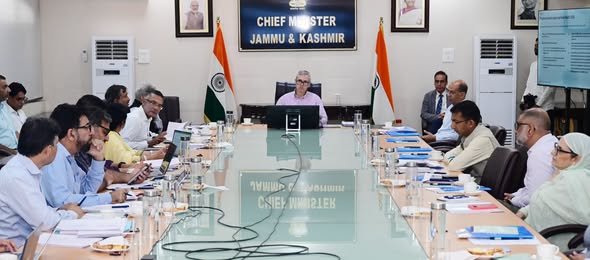 CM Omar Abdullah Chairs High-Level Meet to Review Master Plans of Jammu, Srinagar