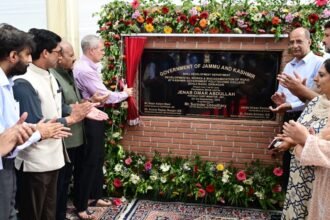 CM Omar Abdullah Lays Foundation for Development Works at Kashmir Govt Polytechnic; Urges Youth to Look Beyond Govt Jobs