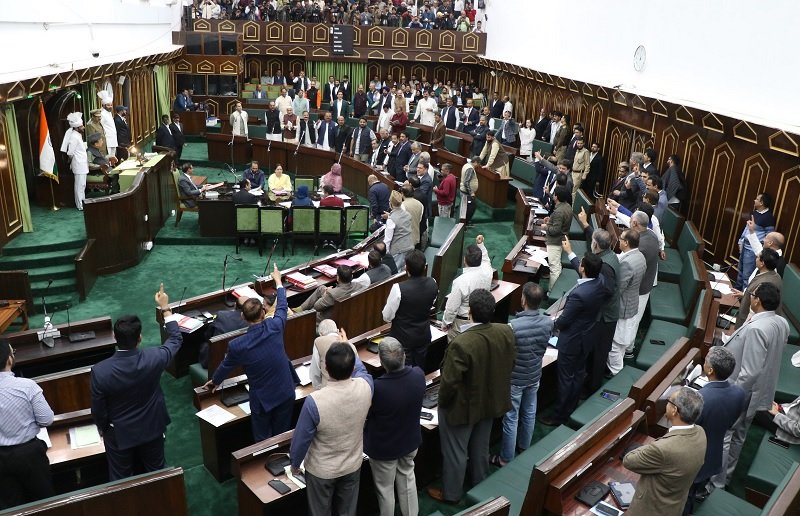 High Drama in J&K Assembly: NC and BJP Spar Over Public Holidays, BJP Stages Walkout
