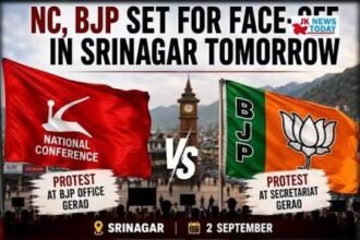 High-Stakes Political Face-Off in Srinagar: BJP to March on Civil Secretariat as Ruling NC Calls Counter-Protest