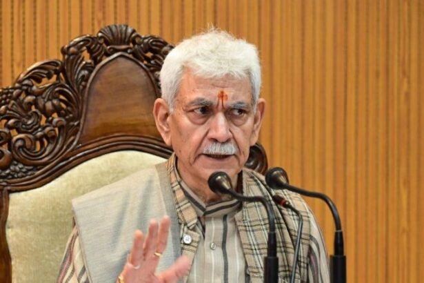 Maintain Relentless Pressure on Terror Outfits, Intensify Area Domination: LG Manoj Sinha Directs Top Security Apparatus