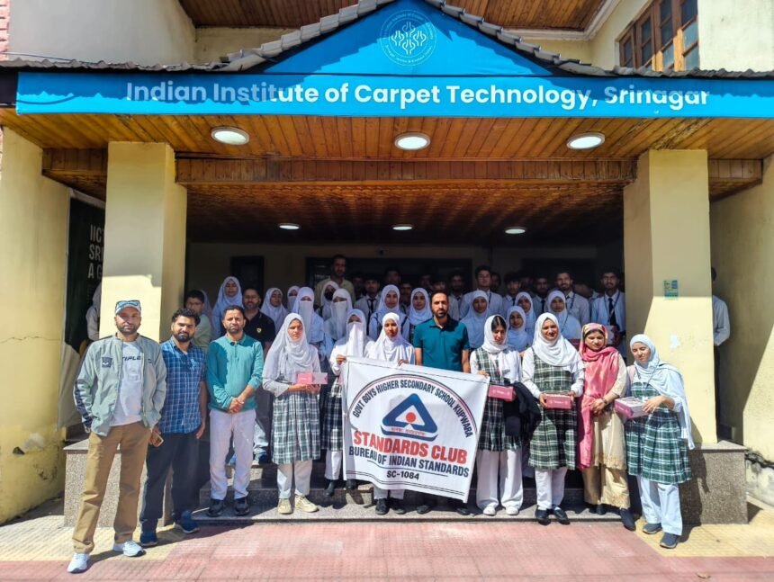 Preserving Heritage Through Science BIS Standards Club Organises Exposure Tour for Kupwara Students to IICT Srinagar