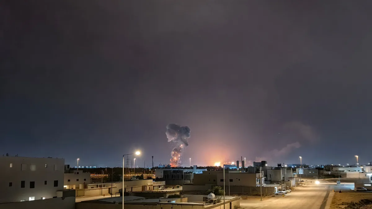 Middle East on the Brink: Coordinated Drone and Missile Attacks Strike Critical Saudi Industrial and Transport Hubs